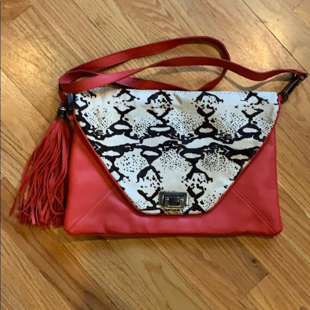 Tyler Malibu red handbag